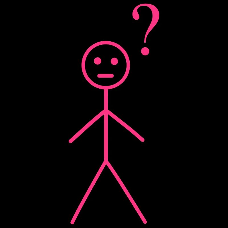 haphazard stick man