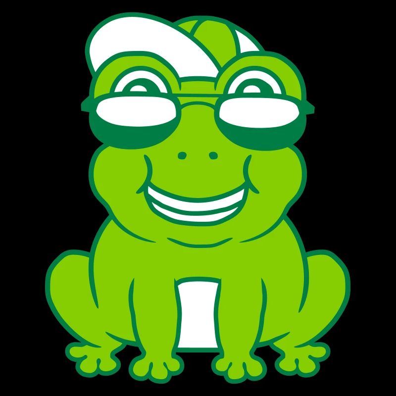 Cool little frog boy