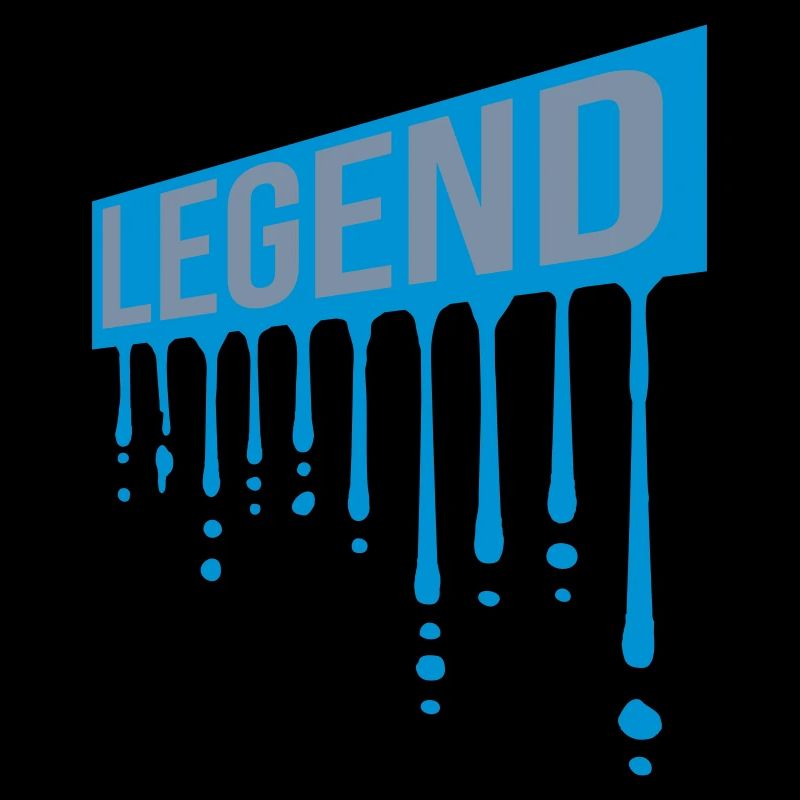 Legend Shield Graffiti Gouttes