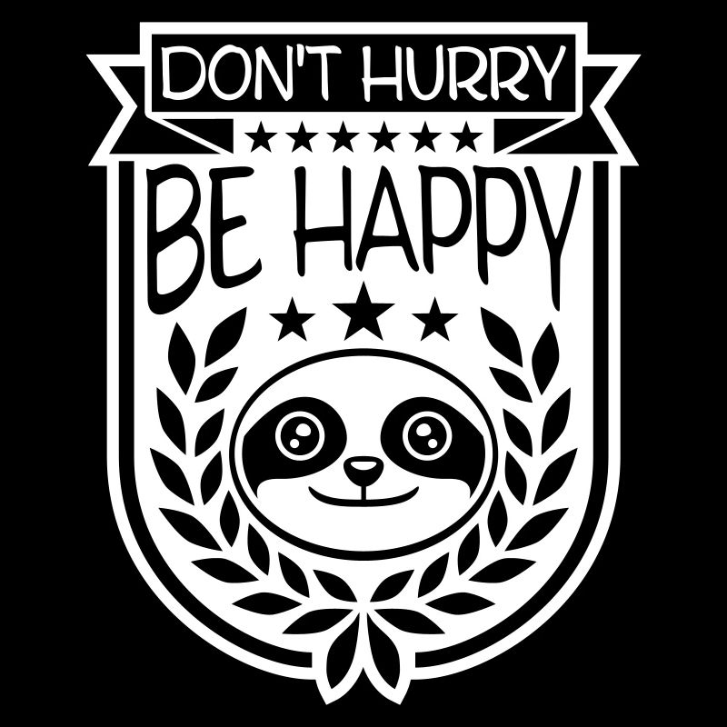 Ne vous dépêchez pas d’être heureux