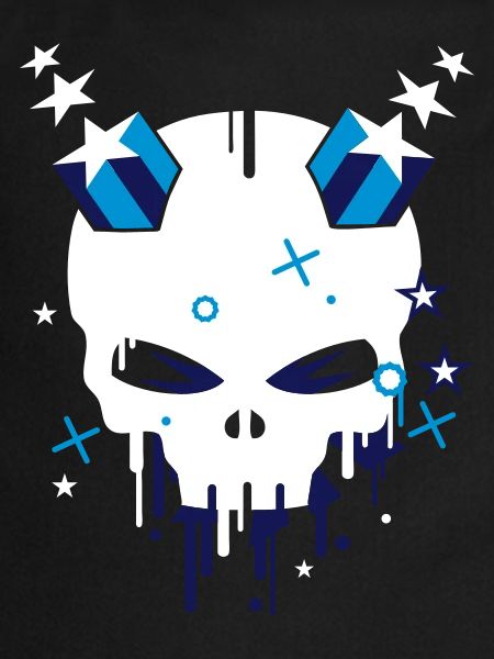 Devilskull with stars