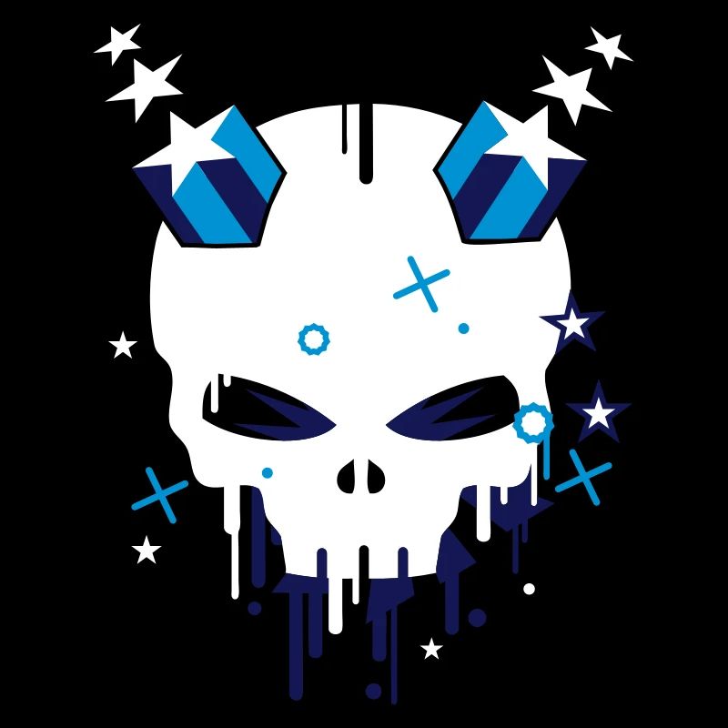 Devilskull with stars