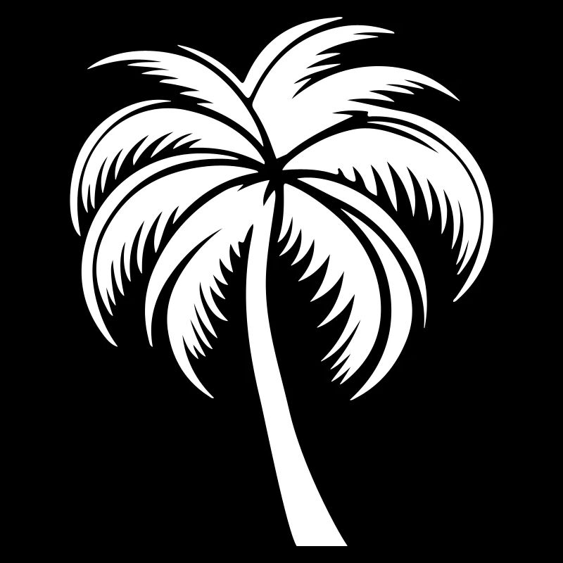 Palm Silhouette Symbol