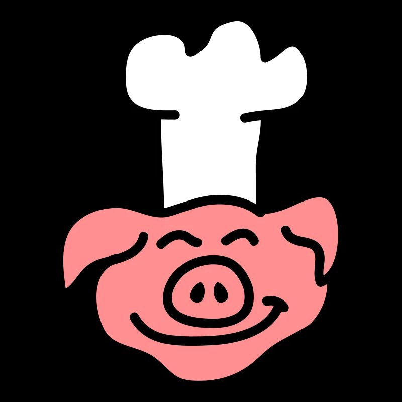 Pig Chef Head