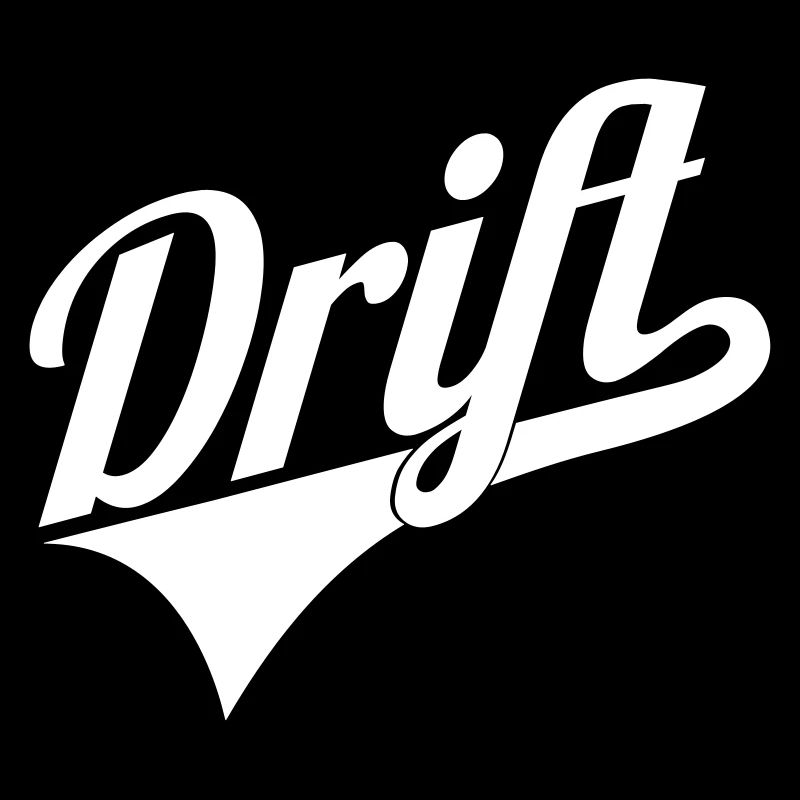 Drift lettering logo