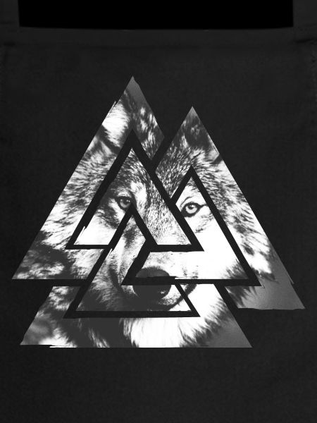 Valknut, symbole d’Odin - Avec Wolf