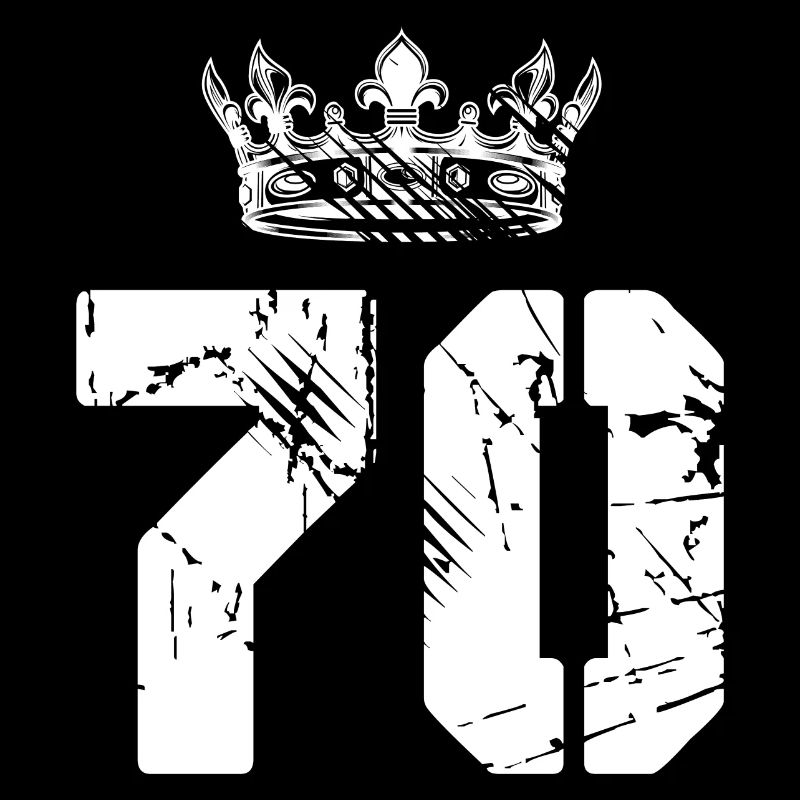 70 Zahl Krone