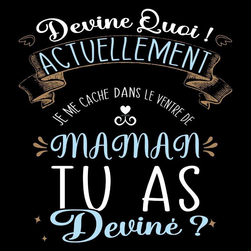 Devine quoi ! Je me cache dans le ventre de Maman