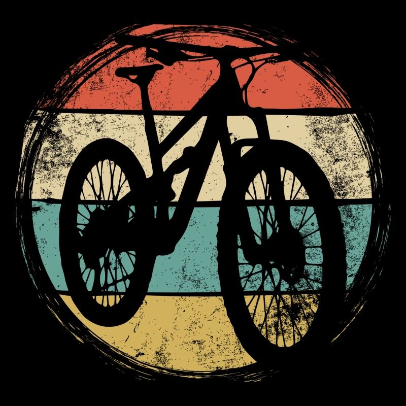 Rayures Décisif Rétro Cycle