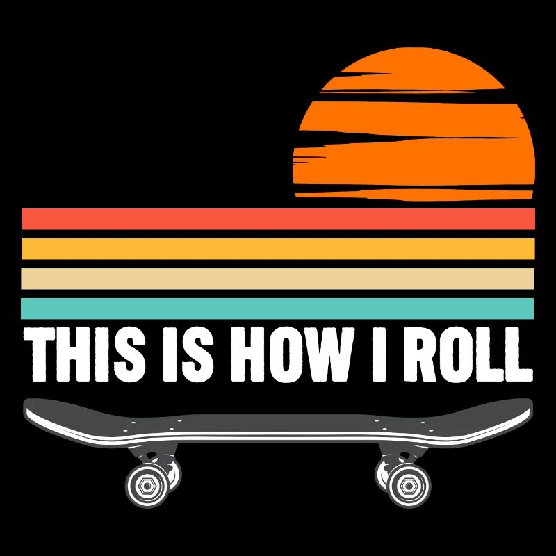 Skateboard c’est comme ça que je roule