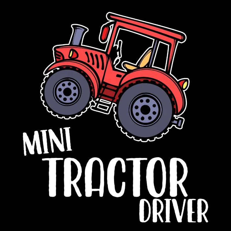 Tractor Statement Young Farmer Organic Farmer Farm