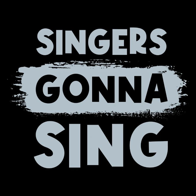Singers going to sing