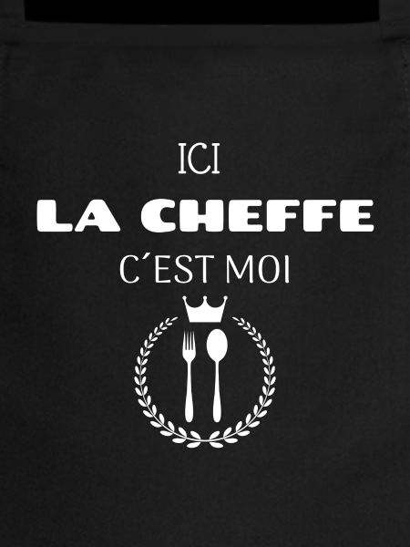 Ici la cheffe c’est moi