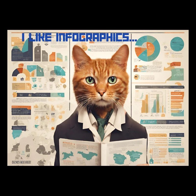Infografik Katze