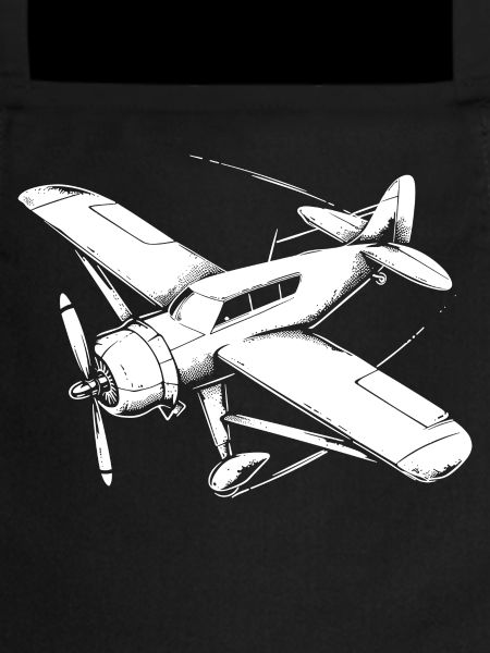 Propeller Plane Drawing