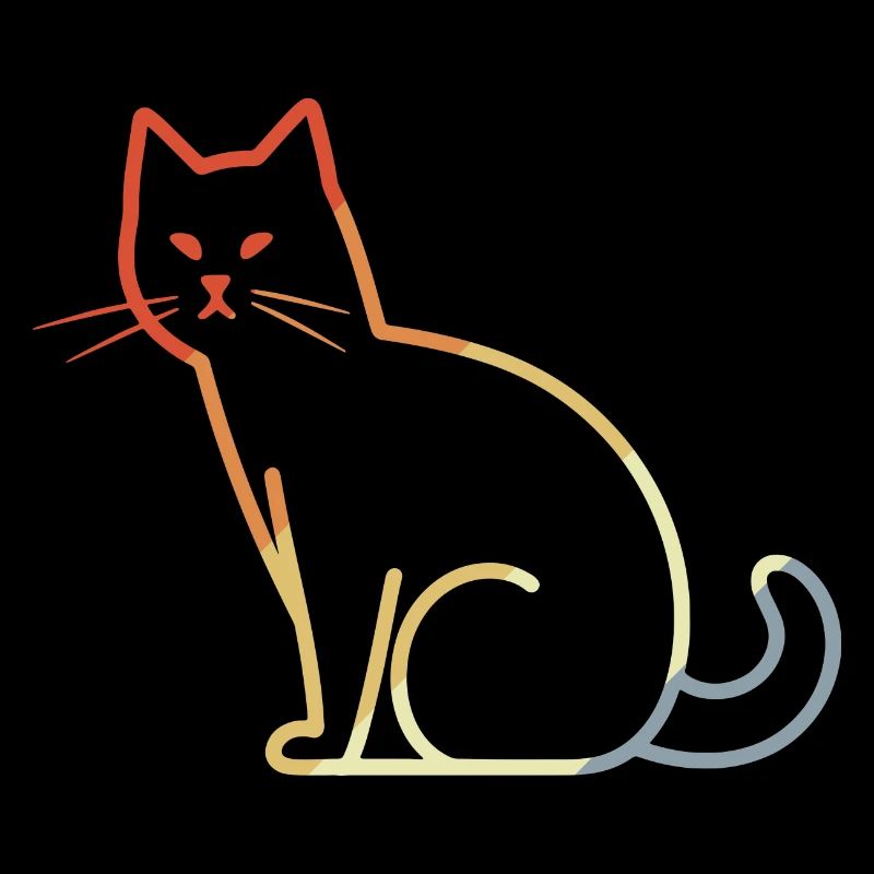 Chat rétro
