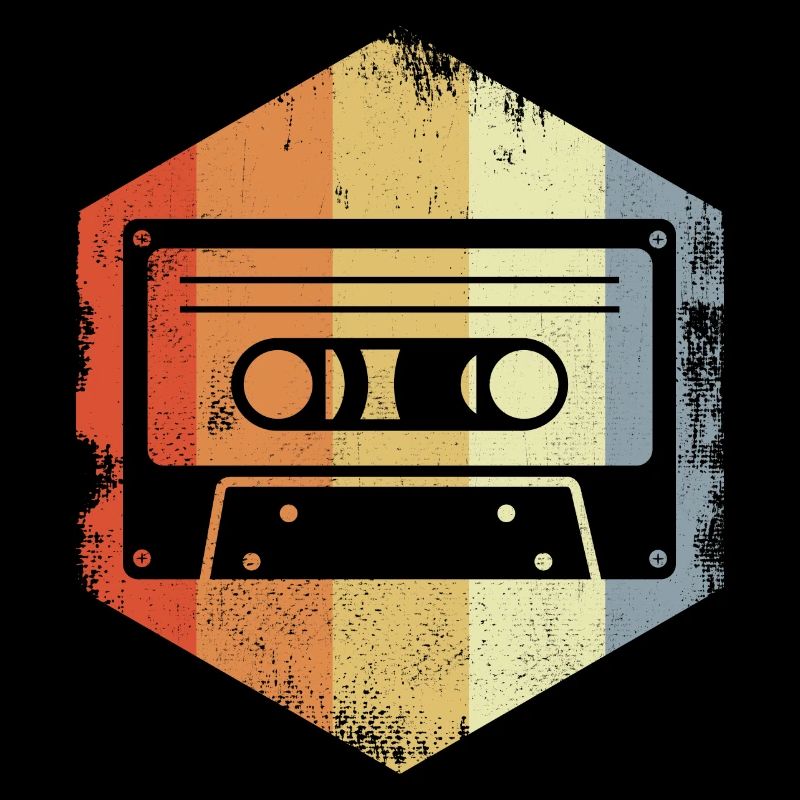 Retro 80s Cassette
