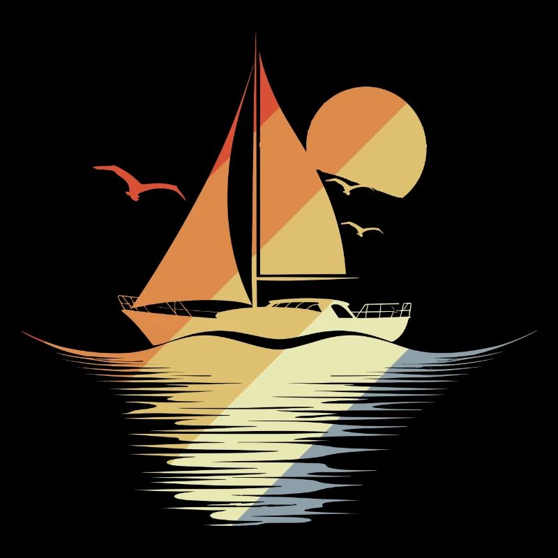 Voile Vintage Graphique