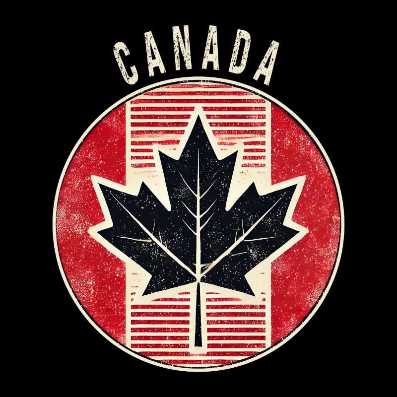 Canada maple leaf design