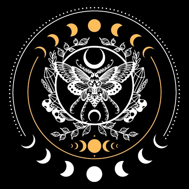 Mandala du Papillon Céleste