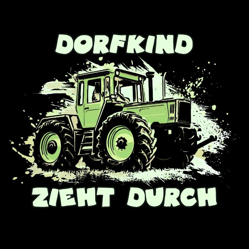 Village child pulls through