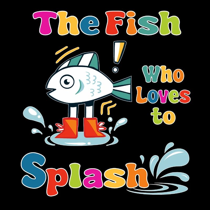 Le poisson qui adore barboter