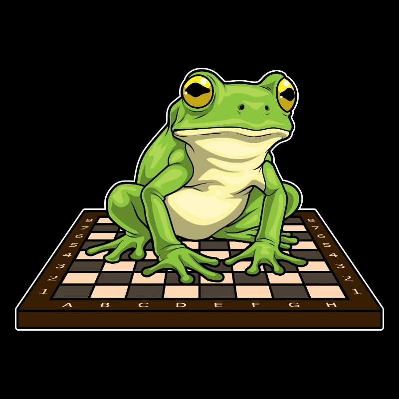 Frog Chessboard Chess Board Game