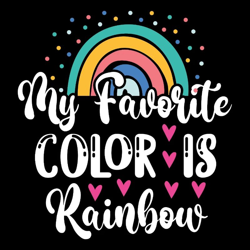 Mois de la fierté LGBTQ - Ma couleur préférée est l’arc-en-ciel
