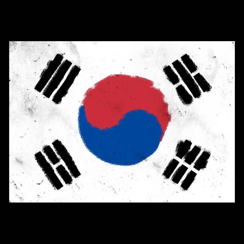 Drapeau de la Corée du Sud