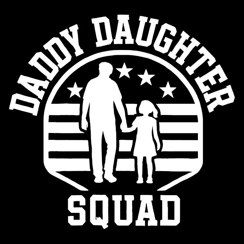 Daddy Daughter Squad Matching Vater Tochter