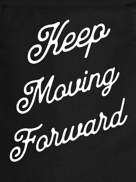 Avance Toujours Lettrage Script