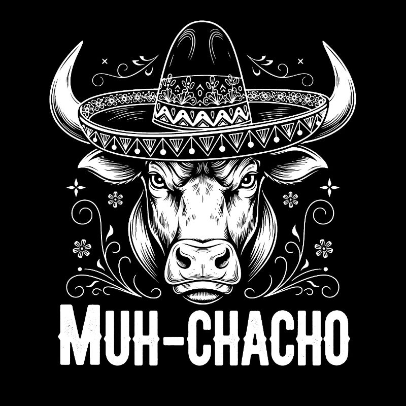 MUH-CHACHO Stier mit Sombrero