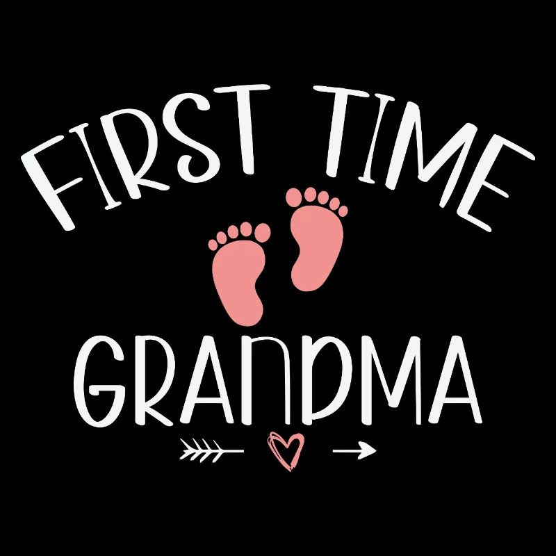 Zum ersten Mal Oma werdende Großmutter