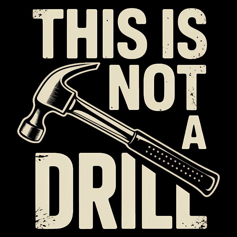 Ceci n’est pas un exercice - T-shirt Funny Tools