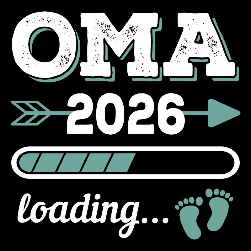 Oma 2026 Loading Werdende Großmutter Geschenkidee