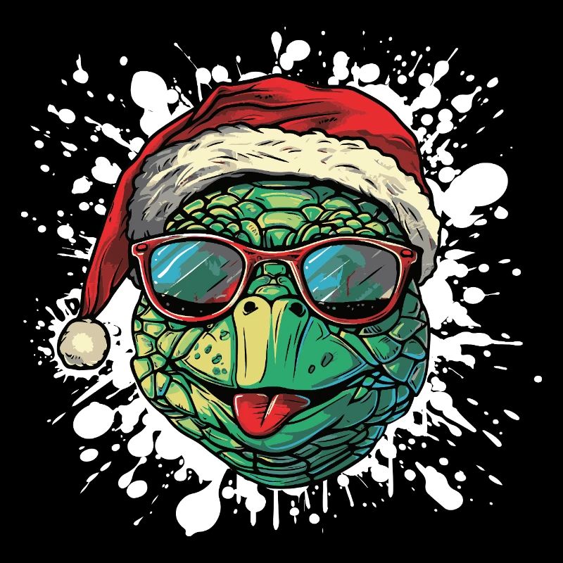 Turtle Christmas Funny