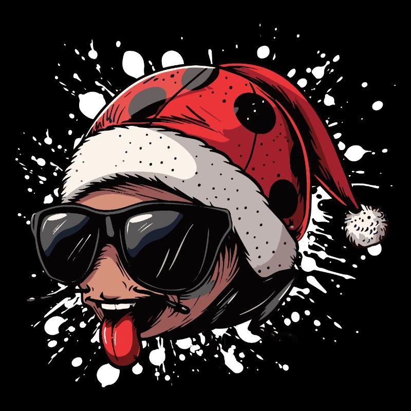 Ladybug Christmas Funny