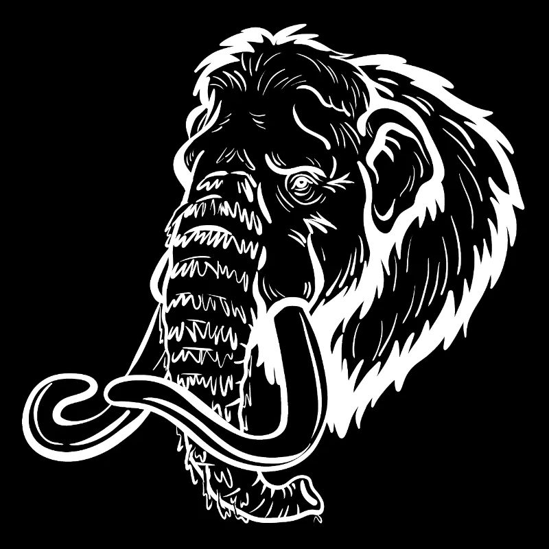 Mammoth Head Line Style