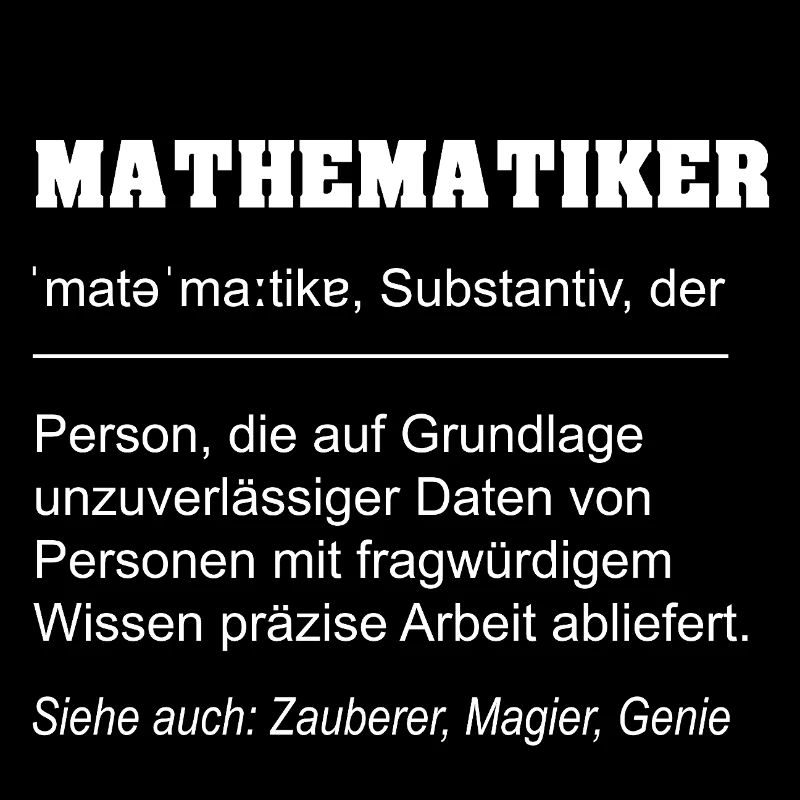 Définition du mathématicien
