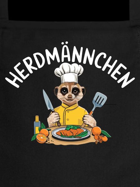 Herdmännchen Koch Meerkat Pun