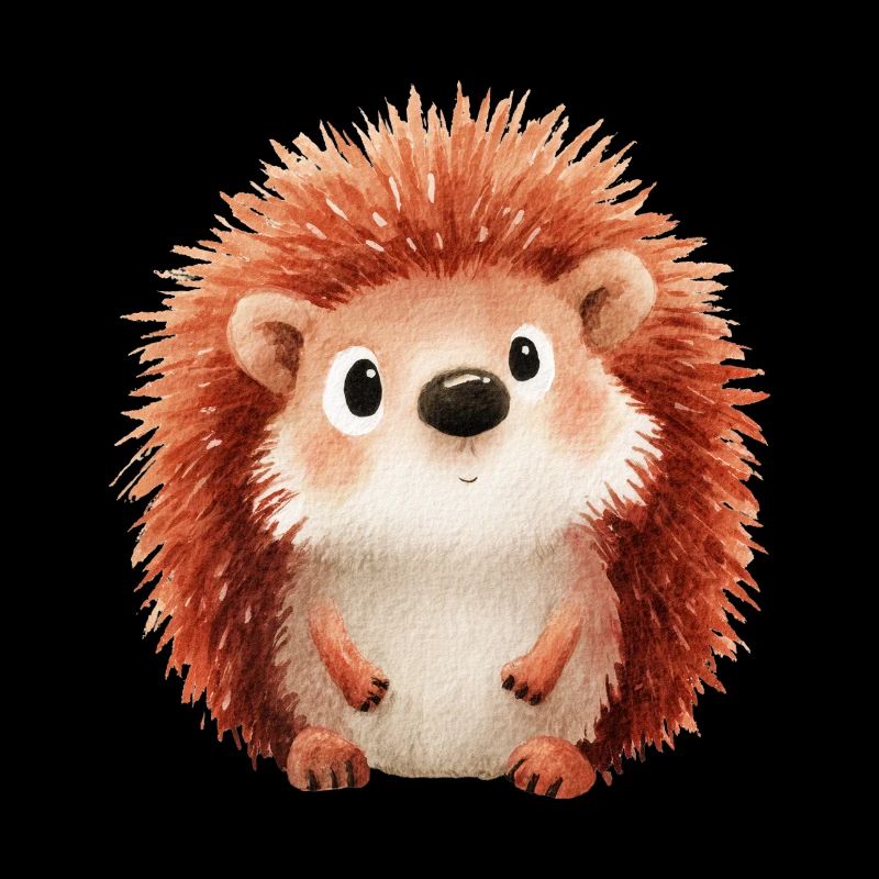 Hérisson de la Forêt – Illustration enfants