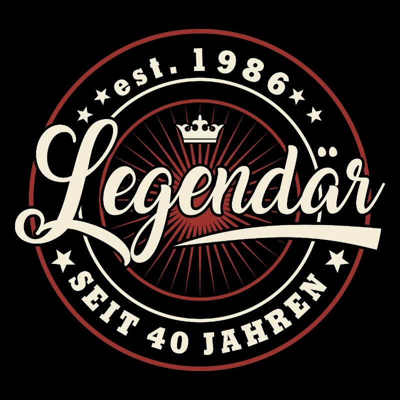 40th birthday in 2026 Legendary for 40 years