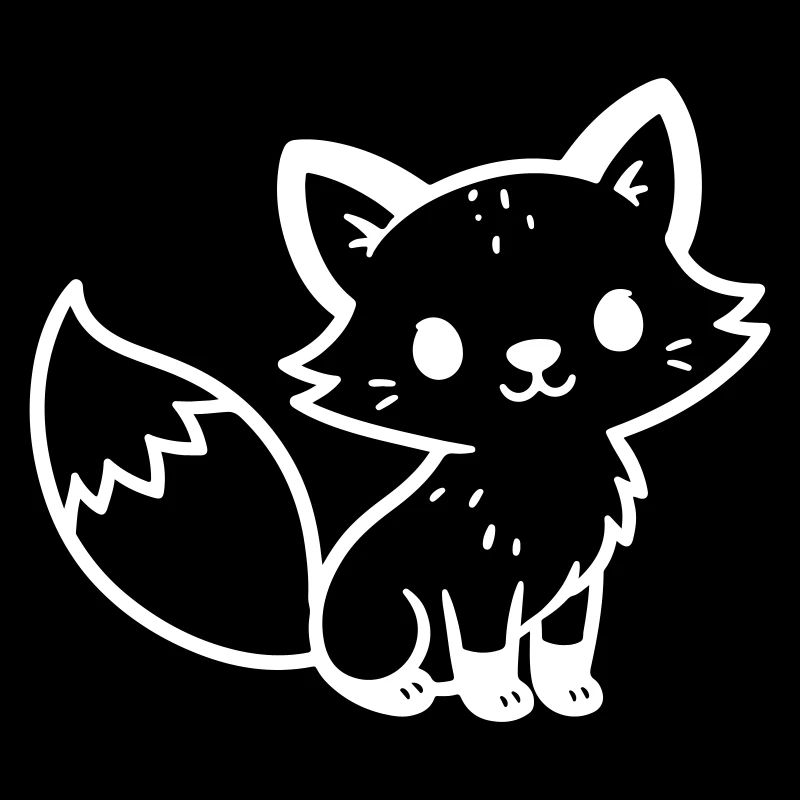Fuchs Niedlich Comic