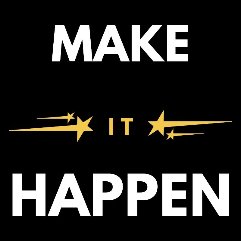 Faites que ça arrive : citation motivationnelle minimale