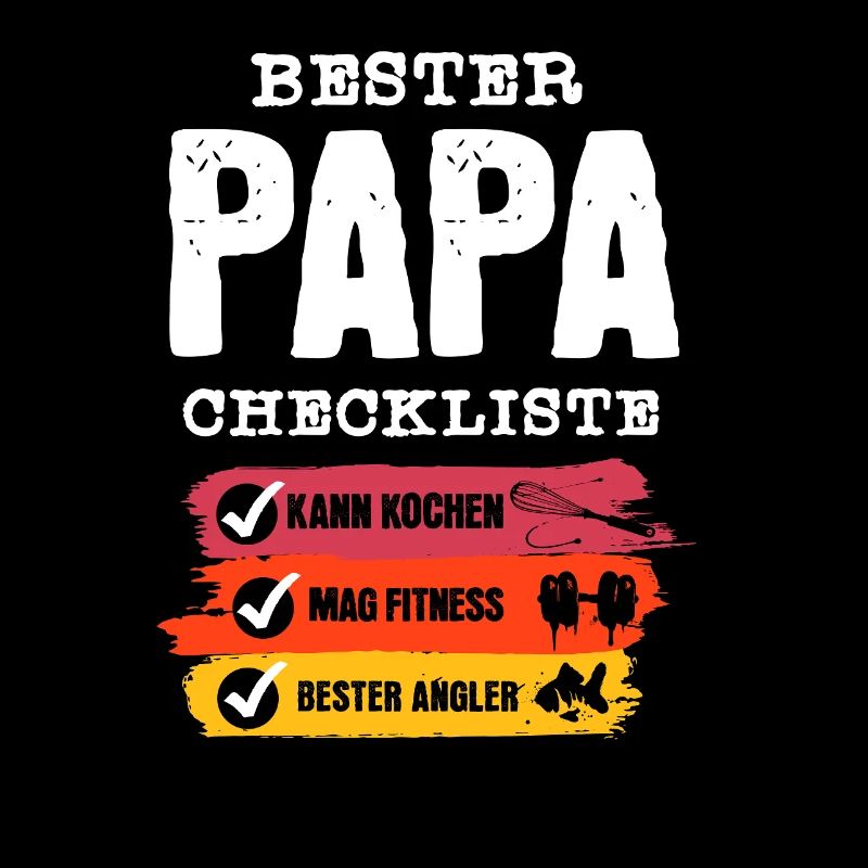 Bester Papa Checkliste 