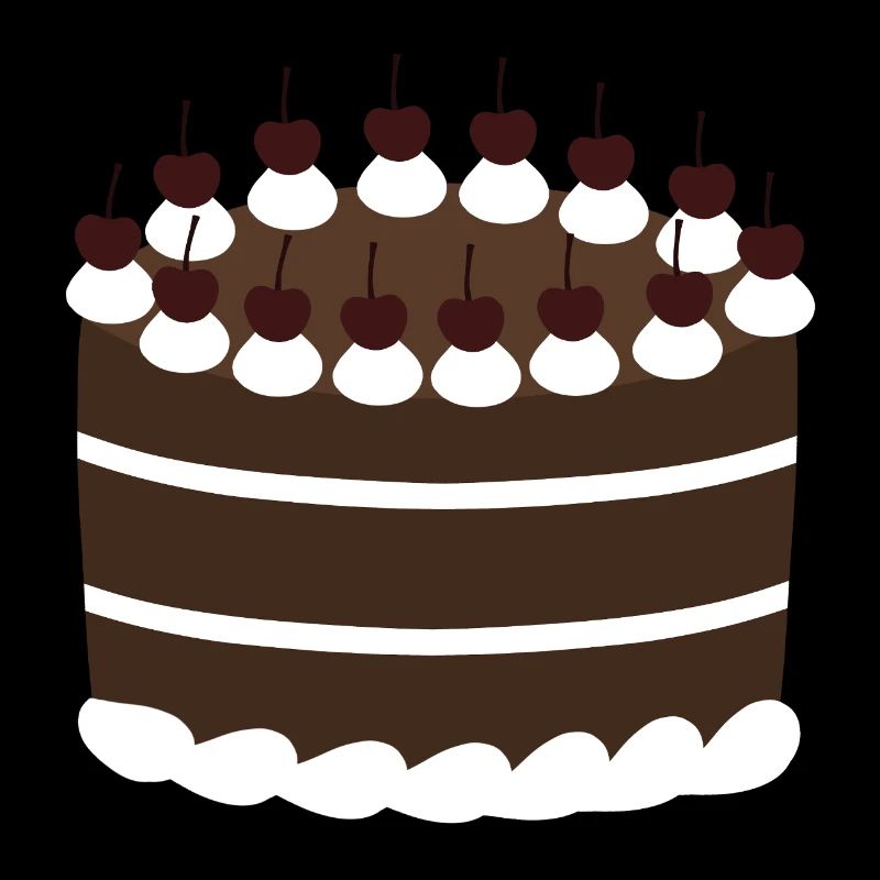 Cherry Chocolate Black Forest Layer Cake