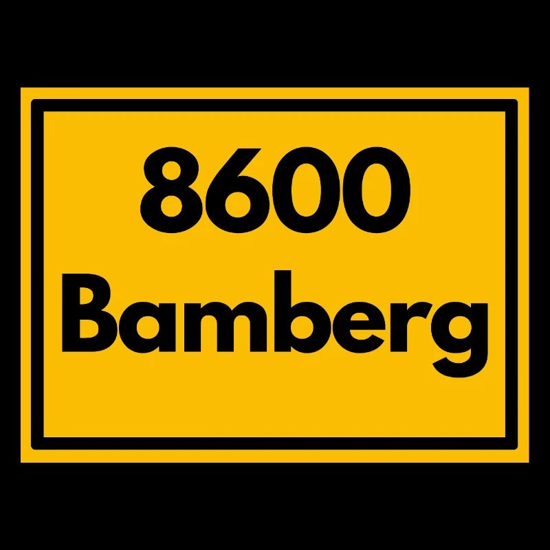 OLD POSTCODE POSTCODE RETRO 8600 BAMBERG FRANKEN