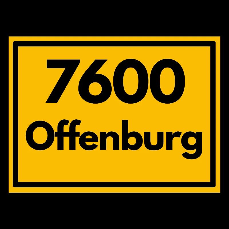 ANCIEN CODE POSTAL RETRO 7600 OFFENBURG