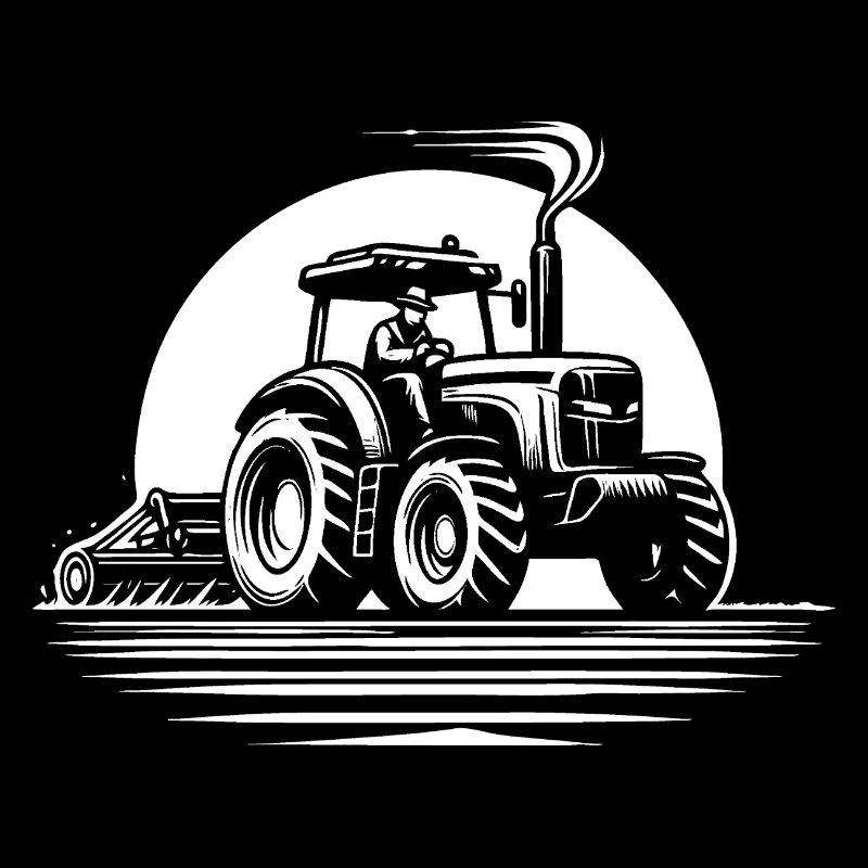 Cooles Traktor Design für echte Landwirte