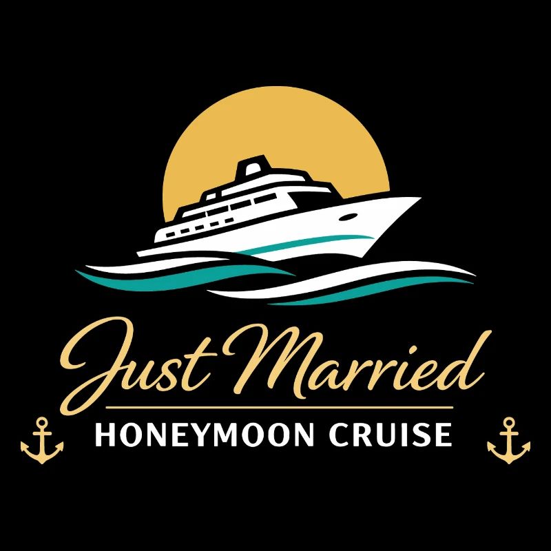 Flitterwochen Just Married Geschenk Paare